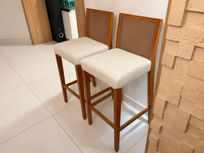 Banquetas Cady Lux (Loja B&S) - Impecáveis! (Desconto no Par)