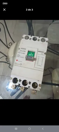Disjuntor 300 A caixa moldada