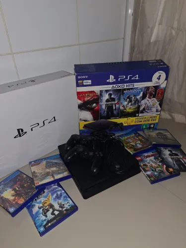 PS4 COMPLETO - VALOR MAIS BAIXO Q VAI ENCONTRAR!!!