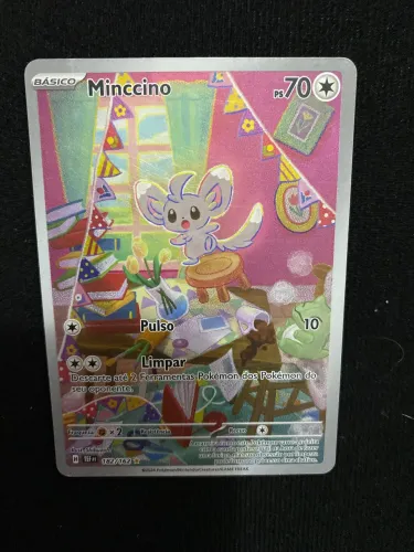 Carta Pokémon Minccino (182/162)