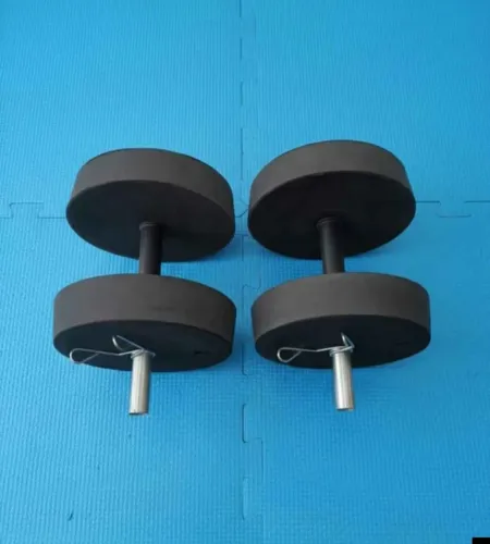 Par de halteres 10kg desmontável 