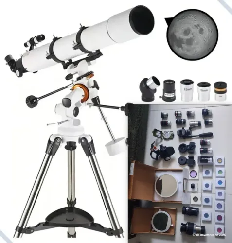 TELESCÓPIO URANUM ÁRIES 120MM X 900MM