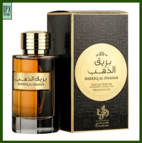 Perfume Árabe Bareeq Al Dhahab - Al Wataniah - 100ml EDP (Original, Adipec)