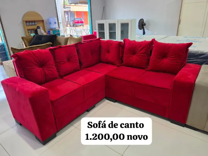SOFÁS DE CANTO NOVOS