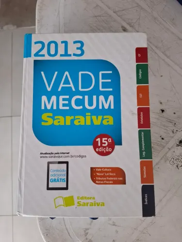 Livro vade mecum saraiva