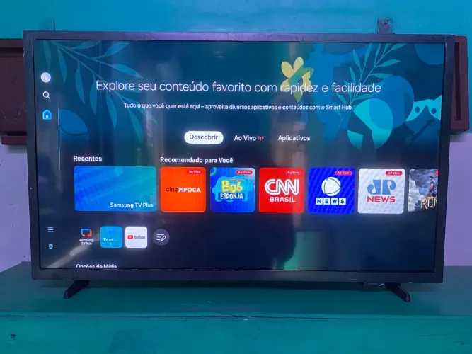 TV SMART SAMSUNG 32? POLEGADAS NOVO MODELO, SEMI NOVA