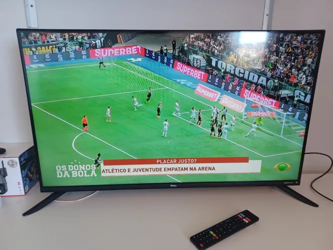 Smart Tv 43 Philco Borderless Dolby Audio P43eab 4 k nova