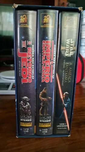 Box trilogia Star Wars VHS