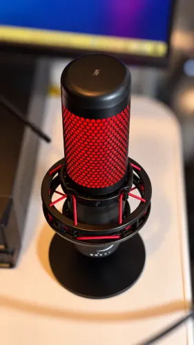 HyperxQuadcast Led vermelho