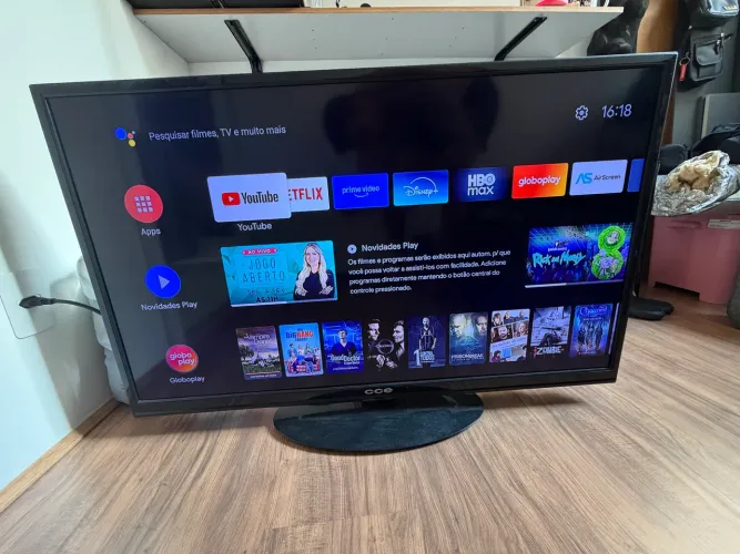 Tv 42 polegadas + xiaomi tv box