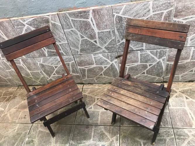 Cadeiras madeira