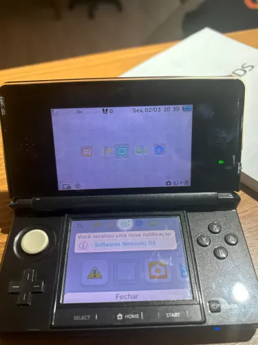 Nintendo 3DS Cosmo Black + Lego Piratas do Caribe