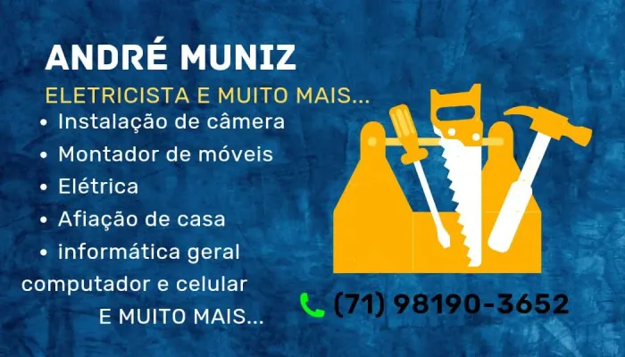 Montador de móveis e eletricista 