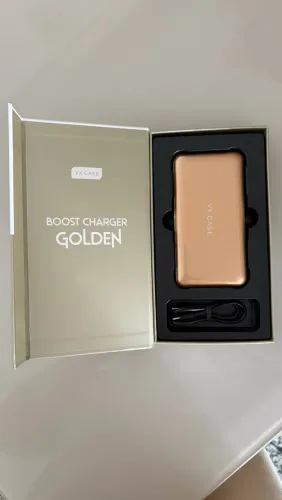 Carregador Portátil VX Case Turbo 10.000mAh - Dourado