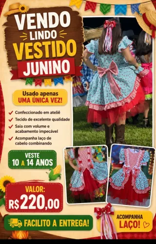 Vestido Junino