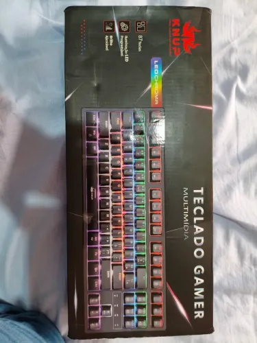 Teclado mecânico LED Chroma knup