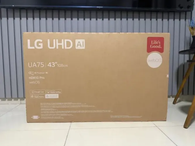 Smart Tv LG 43 ? UHD AI HDR10 Pro - Nova e Lacrada - Pronta Entrega!!