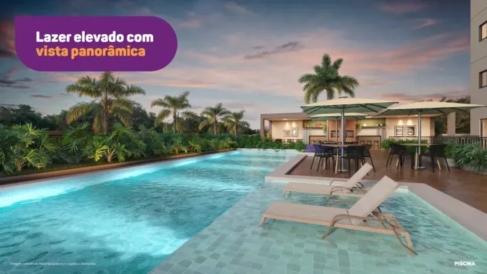 Lançamento Apartamento com 3 quartos no Monte Castelo