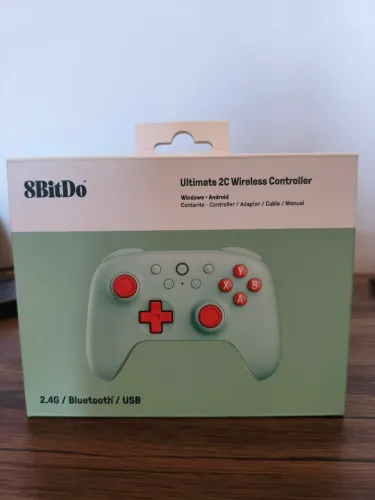 8BitDo Ultimate 2C - Controle sem fio para PC/Android