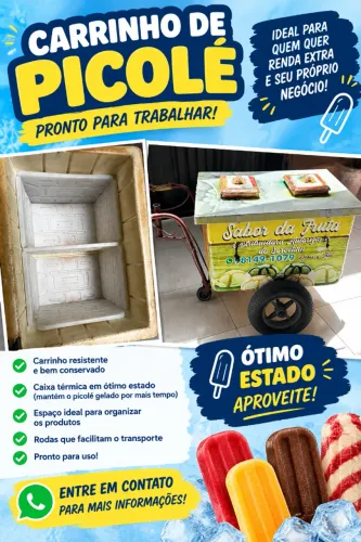 CARRINHO DE SORVETE/PICOLÉ