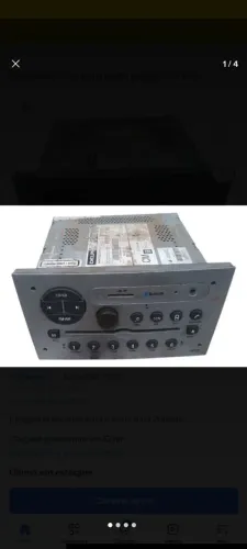Rádio original GM Vectra Elite 2.0 128cv