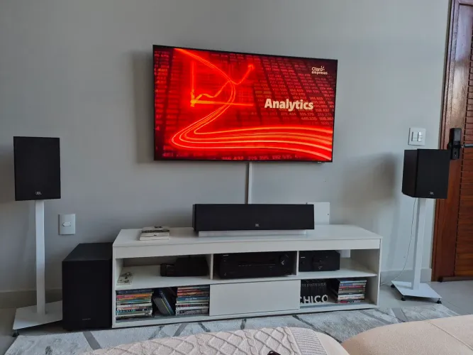 Home Theater Receiver Onkyo + 4 Cx JBL 250B + 1 Cx JBL 245C + 1 Cx Sub + UPSAI ACF 1400T
