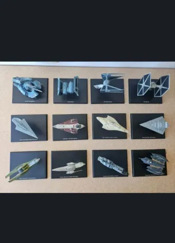 Coleção star wars planeta deagostini venda individual, vários modelos 