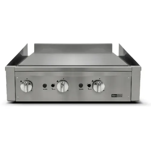 (Sob encomenda) CHAPA MODULAR A GÁS LINHA MARCPRO MARCHESONI 80CM 3 QUEIMADORES