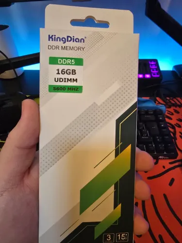 Memória RAM RGB 16GB DDR5 5600mhz