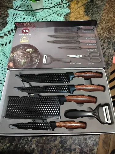 KIT DE FACAS PREMIUM - 6 PEÇAS