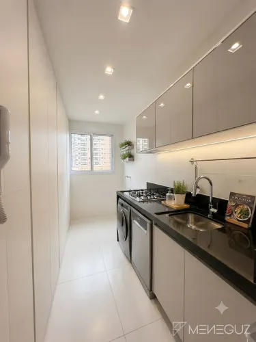Apartamento 1 quarto e sala a venda na quadra do mar da prainha de muquiçaba em Guarapari