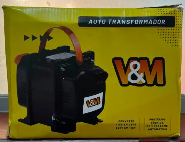 Auto Transformador Bivolt 5000VA - Conversão 127V/220V