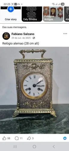 Relógio Alemão ( 28 cm )