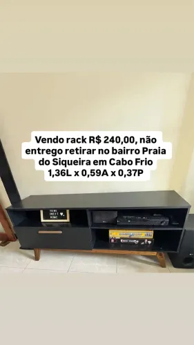 Vendo rack não entrego retirar em Cabo Frio