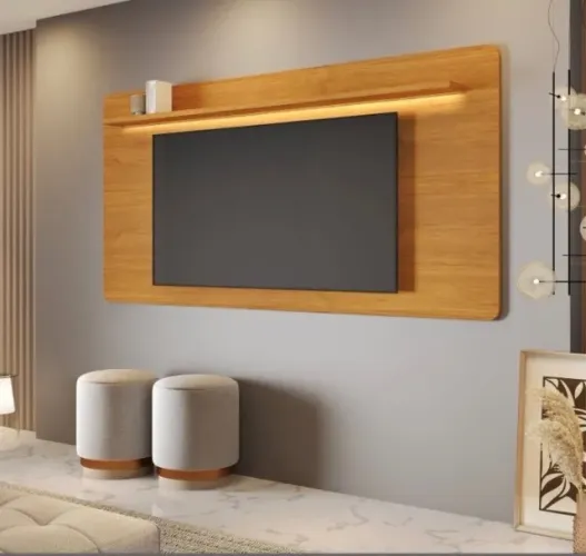 Painel Home Cristalux Cinamomo para TV