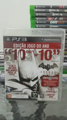 Batman Arkham City PS3 Midia fisica