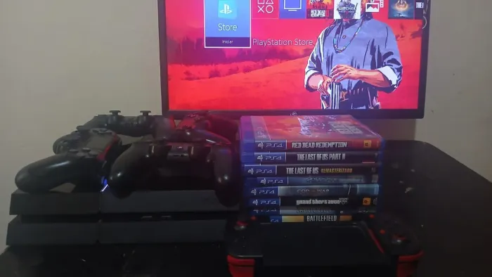 Troco meu PS4