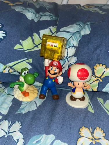 BONECOS MARIO BROSS MCDONALDS