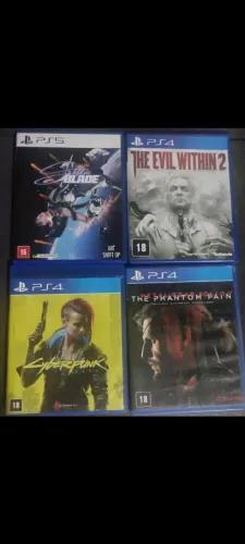 Jogos ps5 e ps4 apartir de 60 