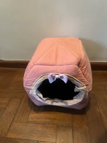 3 em 1: casinha, caminha e iglu/toca para cães de pequeno porte