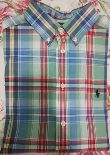 Camisa xadrez Ralph Lauren (infantil)