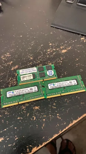 Memorias 4gb ddr3 para macbook, notebook ou computador, novas!