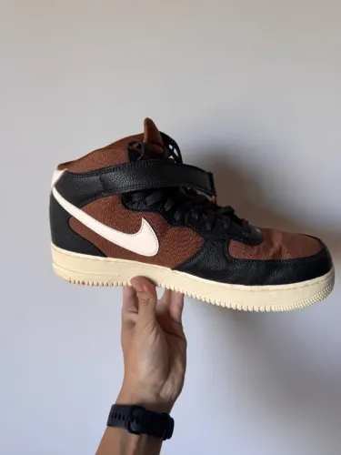 Nike Air Force 1 Mid Vintage Off-Noir Pecan