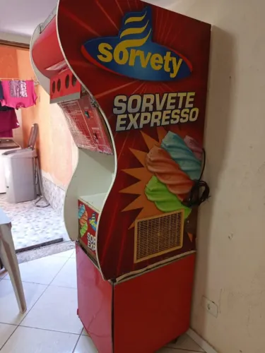 Máquina de sorvete da nossa infância