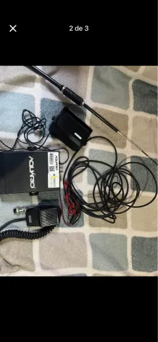 Rádio Px completo com caixa amplificadora e bipi simples