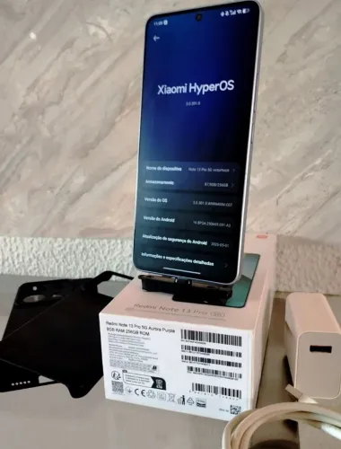 VENDO/TROCO Xiaomi Redmi note 13 pro 5g [Aurora Purple] - 8/256gb  - em até 4x sem juros