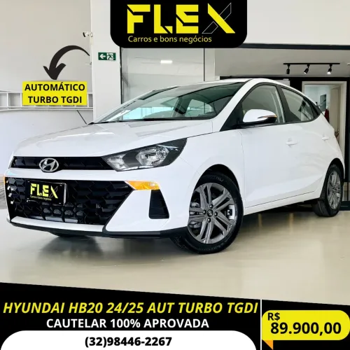 Hyundai HB20 Comf. Plus Tech 1.0 TB Flex 12V AUT 2025