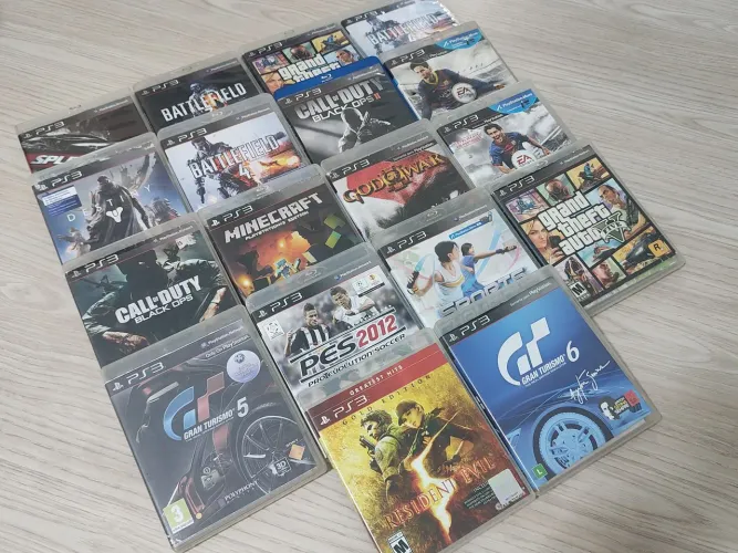 18 Jogos Playstation 3