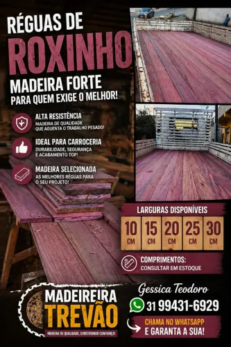 Réguas de ROXINHO