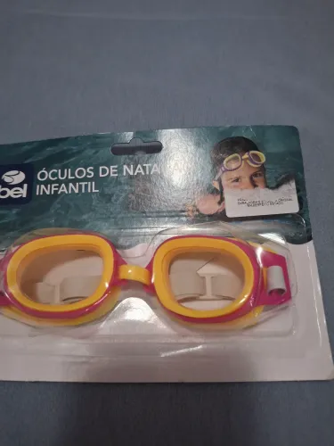 Par de óculos de natação infantil rosa ou azul valor por cada